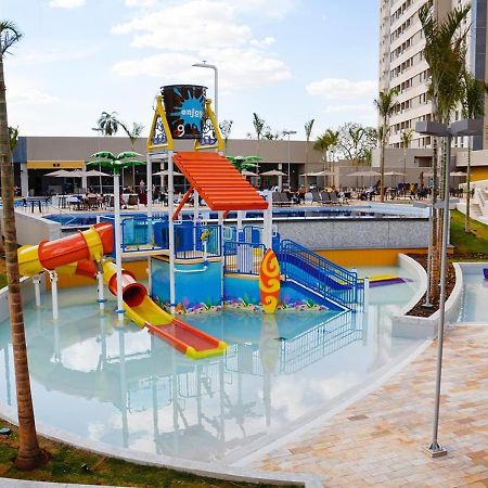 Apartamento dentro de resort próximo do Thermas dos Laranjais Olímpia Exterior foto