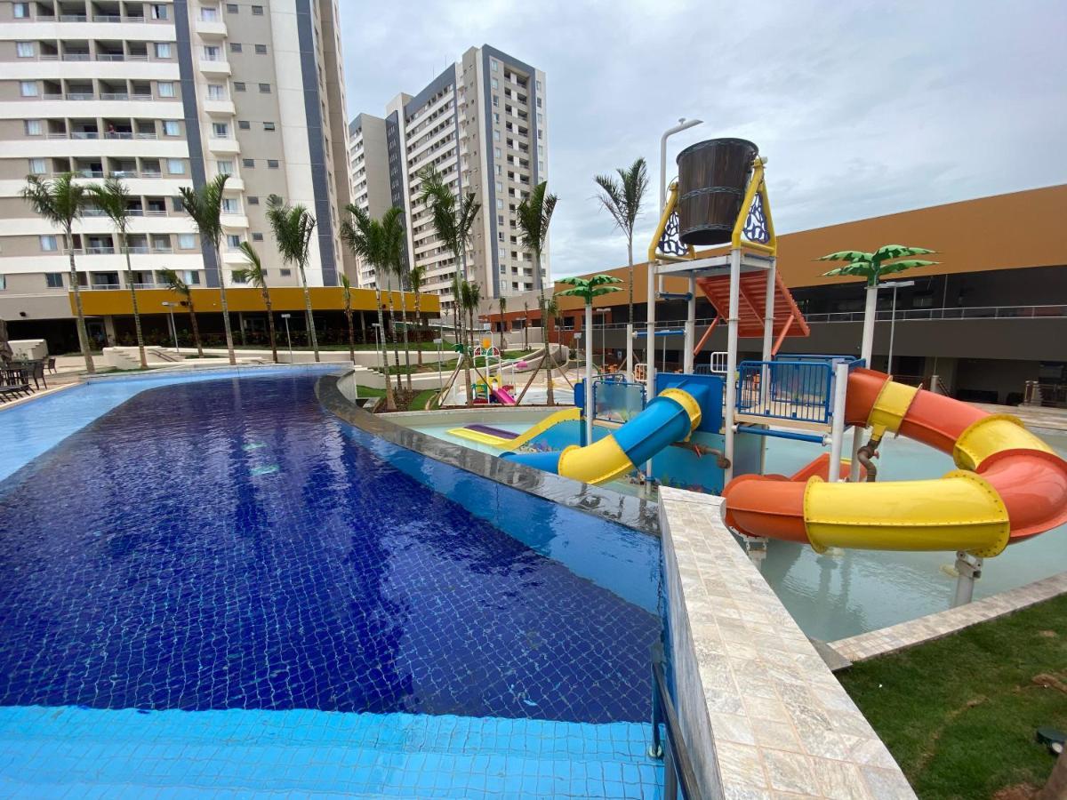 Apartamento dentro de resort próximo do Thermas dos Laranjais Olímpia Exterior foto