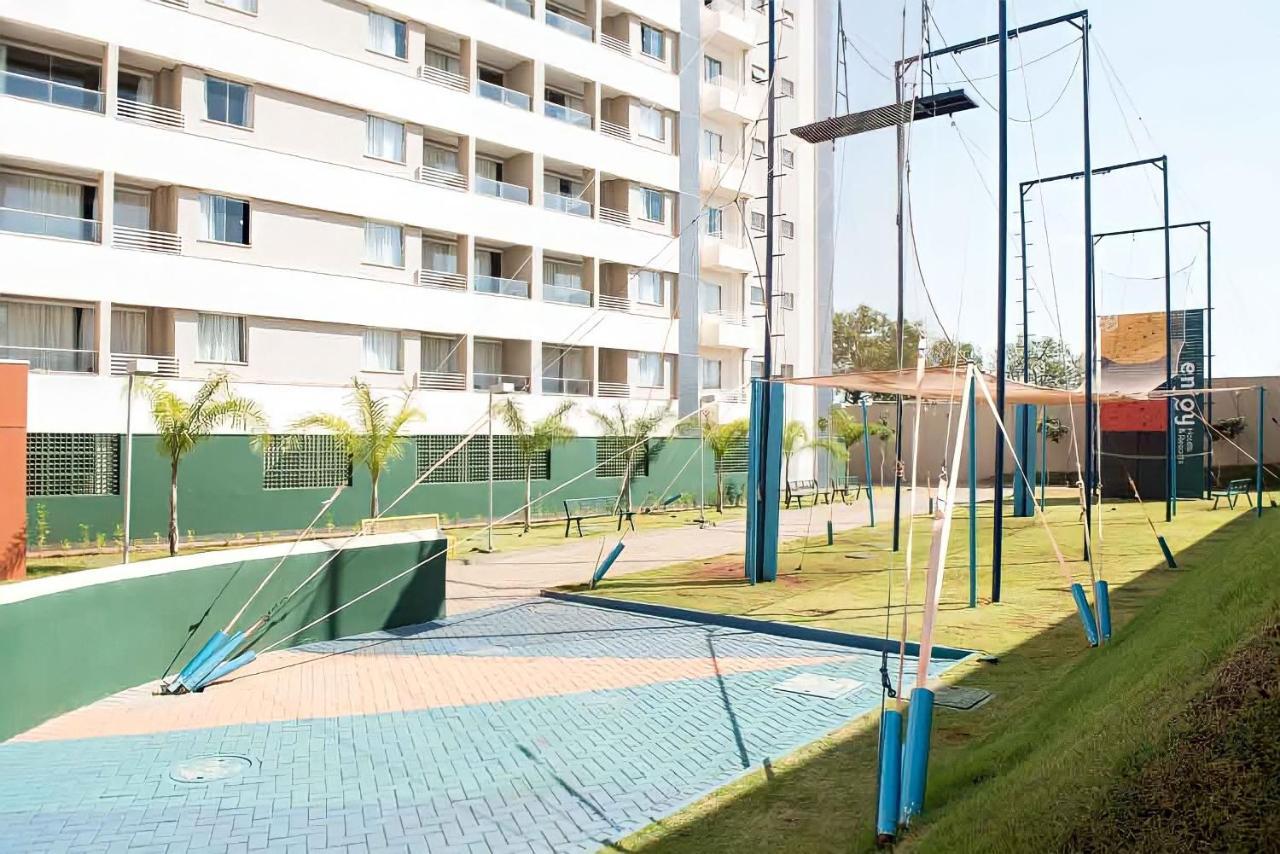 Apartamento dentro de resort próximo do Thermas dos Laranjais Olímpia Exterior foto
